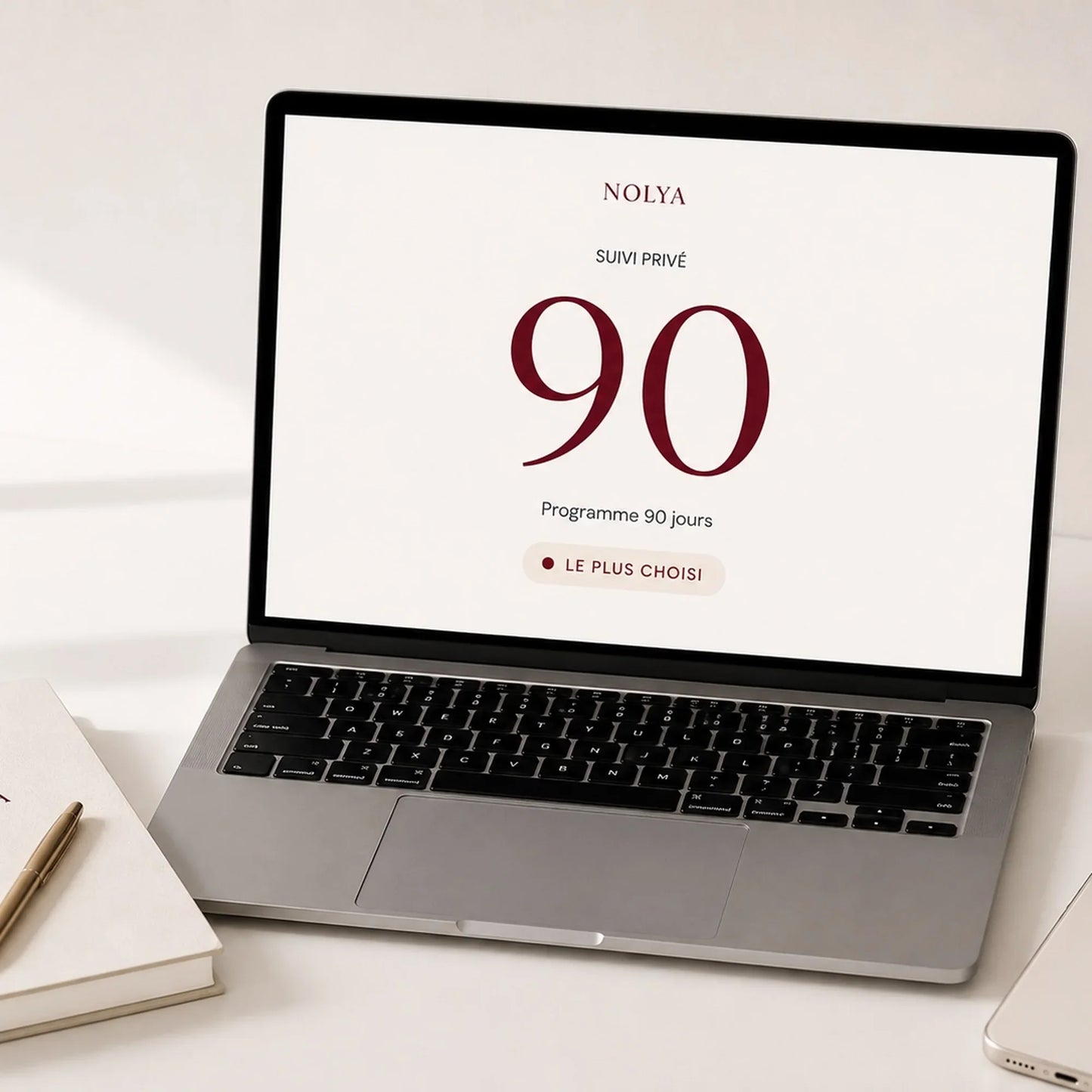 Suivi privé NOLYA 90 jours, plan personnalisé écrit par Donia