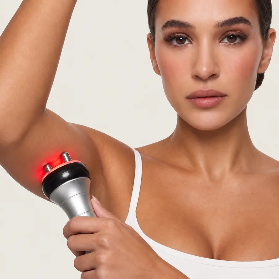 Radiofréquence NOLYA sur les bras pour travailler la fermeté de la peau