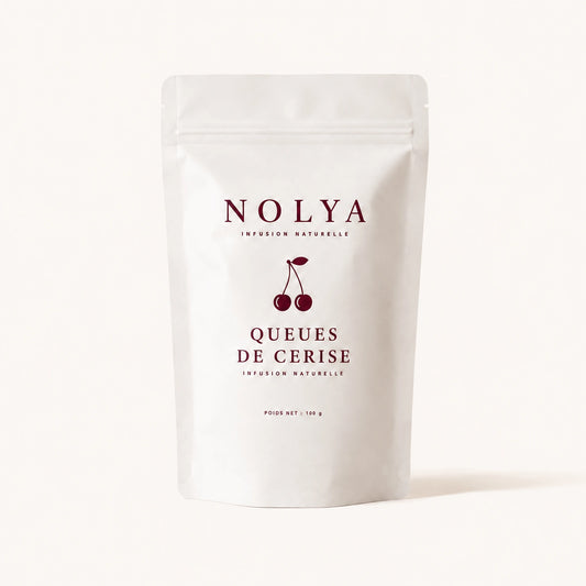 Sachet Queues de Cerise NOLYA 100 g, infusion naturelle conditionnée en France