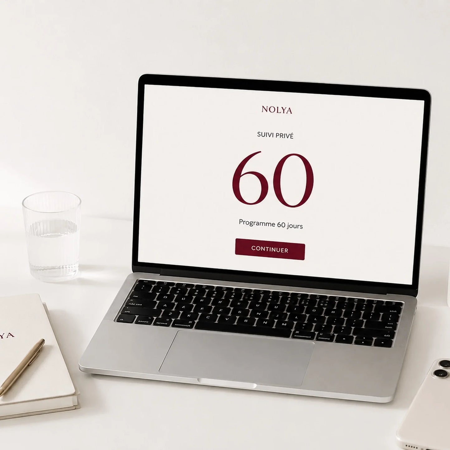 Suivi privé NOLYA 60 jours, plan personnalisé écrit par Donia