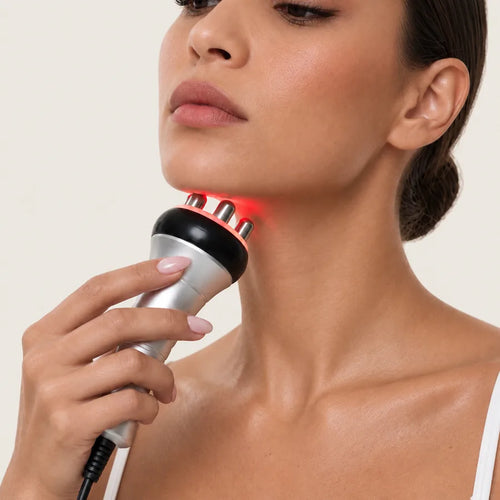 Sonde de radiofréquence NOLYA sous le menton